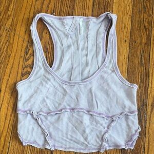 Purple Crop Top